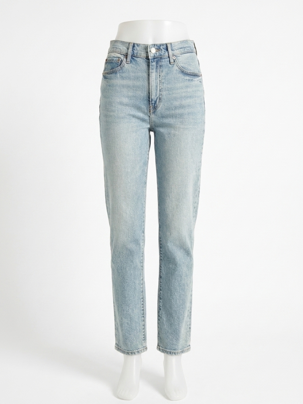 NEW DAZE smarty pants high rise slim straight jeans in wink